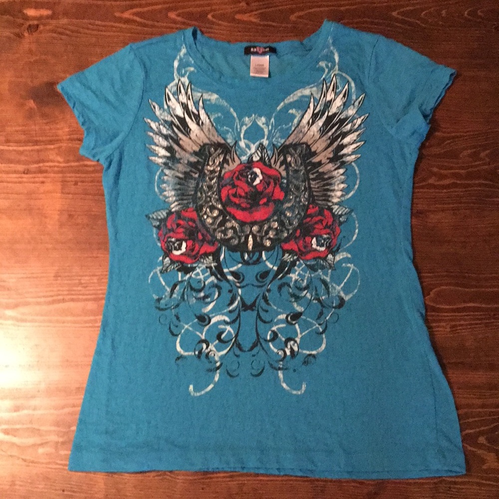 🔴3/$15 Ransom TShirt sz says L but more like s/m